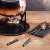 Artes Hand Finished Copper Effect Fondue Set