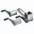 KitchenCraft Stainless Steel Rotary Grater with Three Drums