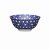 KitchenCraft Ceramic Bowl 16cm - Blue Floral