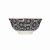 KitchenCraft Ceramic Bowl 16cm - Black Tile