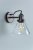 Laura Ashley Isaac Industrial Nickel 1 Light Wall Light