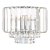 Laura Ashley Vienna Wall Light Polished Chrome Crystal