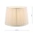 Laura Ashley Hemsley Pleated Silk Empire Drum Shade Cream 20cm/8 inch