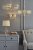 Laura Ashley Mulroy Antler 2lt Wall Light Champagne with Shades