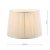 Laura Ashley Hemsley Pleated Silk Empire Drum Shade Cream 25cm/10 inch