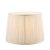 Laura Ashley Hemsley Pleated Silk Empire Drum Shade Cream 25cm/10 inch