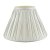 Laura Ashley Fenn Silk Empire Drum Shade Silver 25cm/10 inch