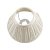 Laura Ashley Fenn Silk Empire Drum Shade Silver 25cm/10 inch