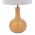 Laura Ashley Padley Table Lamp Yellow Ceramic and Antique Brass with Shade