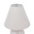 Laura Ashley Pussywillow Table Lamp Cream Ceramic and Polished Chrome with Shade (Twin Pack)