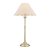 Laura Ashley Cordwell Table Lamp Matt Antique Brass with Shade