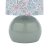 Laura Ashley Sherston Table Lamp Blue Crackle Glaze with Shade
