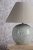 Laura Ashley Montford Table Lamp Blue Ceramic with Shade