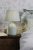 Laura Ashley Campion Table Lamp Blue Ceramic with Shade