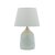 Laura Ashley Campion Table Lamp Blue Ceramic with Shade