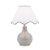 Laura Ashley Bramhope Table Lamp Grey Ceramic with Shade