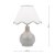 Laura Ashley Bramhope Table Lamp Grey Ceramic with Shade