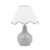 Laura Ashley Bramhope Table Lamp Grey Ceramic with Shade