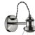 Laura Ashley Isaac Wall Light Satin Nickel Glass