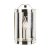 Laura Ashley Harrington Wall Light Polished Nickel Glass