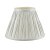 Laura Ashley Fenn Silk Empire Drum Shade Silver 20cm/8 inch