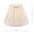 Laura Ashley Fenn Silk Empire Drum Shade White 20cm/8 inch