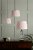 Laura Ashley Hemsley Pleated Silk Empire Drum Shade Pink 20cm/8 inch