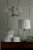 Laura Ashley Hemsley Pleated Silk Empire Drum Shade Silver 20cm/8 inch