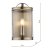 Laura Ashley Harrington Wall Light Antique Brass and Glass