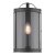 Laura Ashley Harrington Wall Light Matt Black and Glass