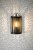 Laura Ashley Harrington Wall Light Matt Black and Glass