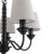 Laura Ashley Norbury 5 Light Armed Pendant Matt Black with Shade