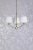 Laura Ashley Hemsley 3 Light Armed Pendant Matt Antique Brass with Shade