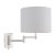 Laura Ashley Marlowe Wall Light Polished Nickel with Shade