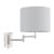 Laura Ashley Marlowe Wall Light Polished Nickel with Shade