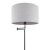 Laura Ashley Marlowe Floor Lamp Matt Black with Shade