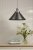Laura Ashley Rufus Pendant Industrial Nickel