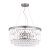 Laura Ashley Rhosill 4 Light Pendant Crystal and Aged Pewter