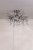 Laura Ashley Willow 3 Light Semi-Flush Satin Pewter and Crystal