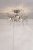 Laura Ashley Willow 3 Light Semi-Flush Satin Pewter and Crystal