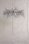Laura Ashley Willow 5 Light Pendant Satin Pewter and Crystal