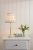 Laura Ashley Farnworth Table Lamp Matt Green with Shade