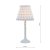 Laura Ashley Farnworth Table Lamp Matt Green with Shade