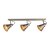 Laura Ashley Rufus 3 Light Bar Spotlight Industrial Nickel