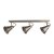 Laura Ashley Rufus 3 Light Bar Spotlight Industrial Nickel