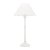 Laura Ashley Cordwell Table Lamp Matt White with Shade