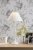 Laura Ashley Cordwell Table Lamp Matt White with Shade