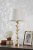 Laura Ashley Halton Table Lamp Distressed Gold Leaf with Shade