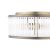 Laura Ashley Sutton 2 Light Flush Matt Antique Brass and Ribbed Glass
