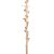 Laura Ashley Halton Floor Lamp Distressed Gold Leaf with Shade